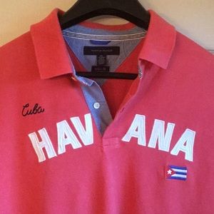 XXL HILFIGER Cuba Havana polo shirt